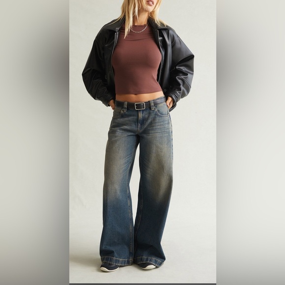 PacSun Sloane Ultra Baggy Wide Leg Jeans- 28 Short - Picture 4 of 8